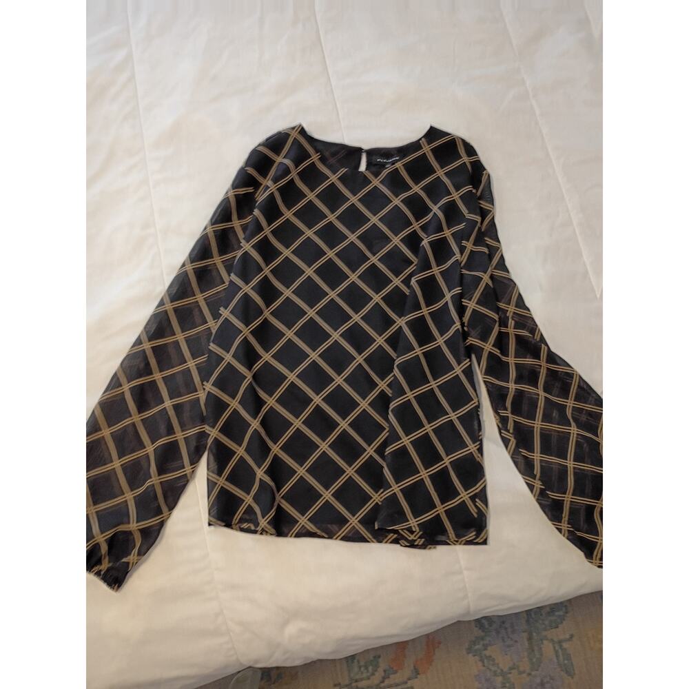 Women's Pleione Graphic Dress Shirt Size Small NWT $74 - Picture 8 of 8